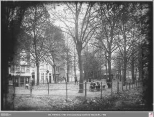 Sachsenhäuser Ufer am Ulrichstein und Färberstraße 73-77 von Osten