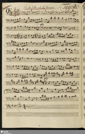98. Aria: Oh che bile o che tremore / Rutini, G.M.