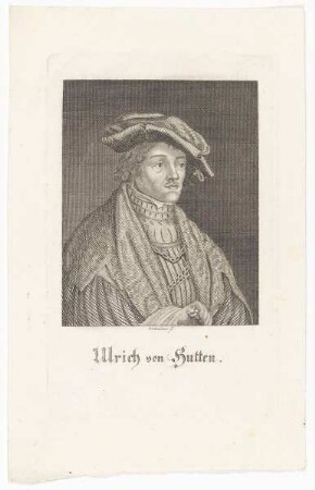 Bildnis des Ulrich von Hutten