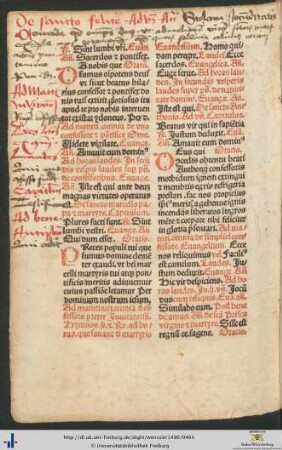 Handschriftliche Ergänzungen