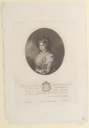 Bildnis der Karoline von Liechtenstein