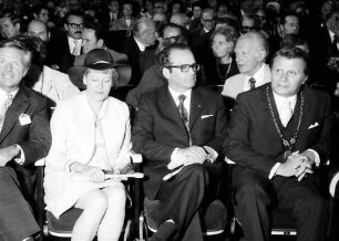 22. Tagung 1972 Mediziner: K. Tizian, Frau Steurer, H. Keßler, Oberbürgermeister Steurer, zweite Reihe rechts Carl F. Cori
