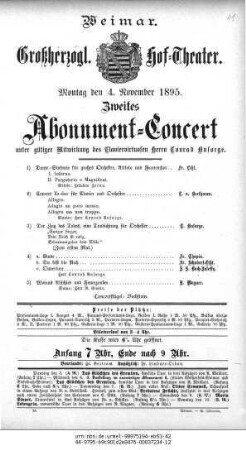 Abonnement=Concert