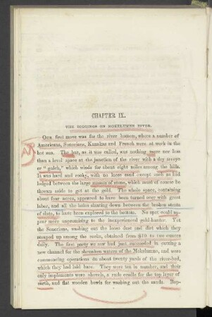Chapter IX. The Diggings On Mokelumne River