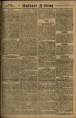 Zweite Ausgabe vom Samstag, den 10. Mai 1919.