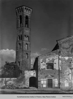 Badia di San Salvatore a Settimo, Glockenturm, Badia a Settimo