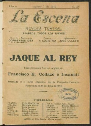 Jaque al rey