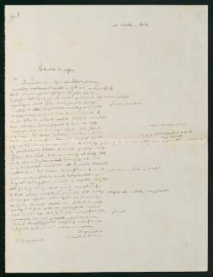 Brief vom 6. Juli 1850