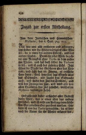 Zugab zur ersten Abtheilung.