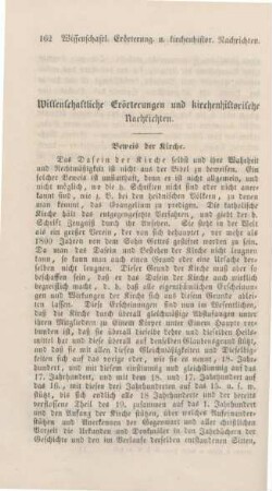 162-220 Wissenschaftliche Erörterungen und kirchenhistorische Nachrichten