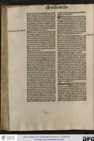 Hic philosophus ponit secundam instantiam contra dictam proprietatem dicens quod maxime videtur aliquibus philosophis antiquis quod circa locum qui est quantitas sit contrarietatis ita quod locus loco sit contrarius.