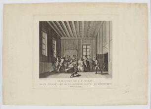 Assassinat de J. P. Marat