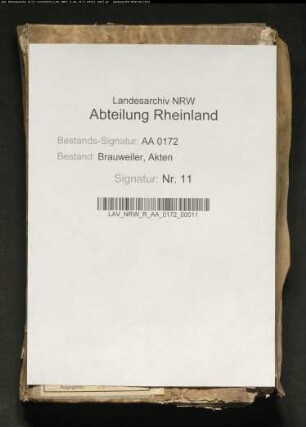 Brauweiler, Herrschaft: Erbpächte