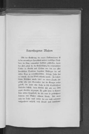 Kopenhagener Museen