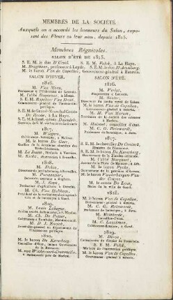 Membres de la société
