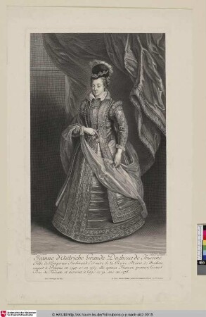 Jeanne d'Autriche, Grande Duchesse de Toscane