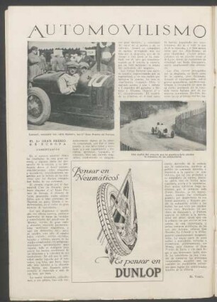 Automovilismo : El 2.° Gran Premio de Europa - Comentarios