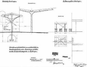 Geislingen (Steige): Empfangs-Geb. Bst-Überdachung (abgebaut) STA,Dach (SN,DT/neue Überdachung)