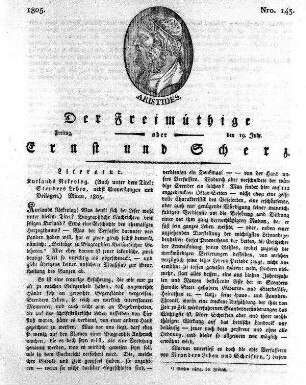 Nro. 143, Freitag den 19. July