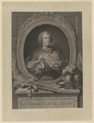 Bildnis des Ludovicus XV.