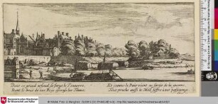 Dans ce grand arsenal, se forge le Tonnerre, ...; [Veuë de Larcenal]