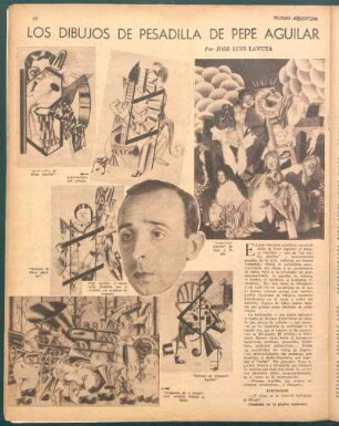 Los dibujos de pesadilla de Pepe Aguilar