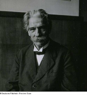 Porträt Albert Schweitzer