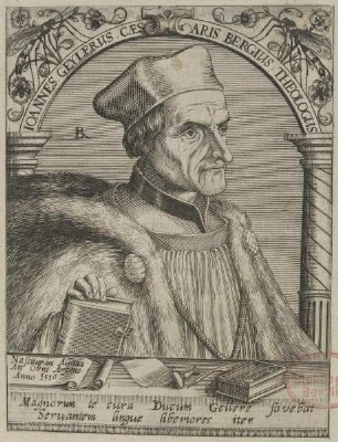 Bildnis des Ioannes Geylerus Caesaris Bergius