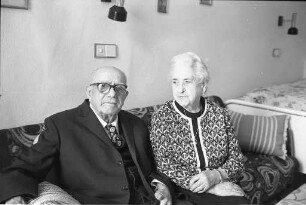Eiserne Hochzeit der Eheleute Marie und Johann Bienert
