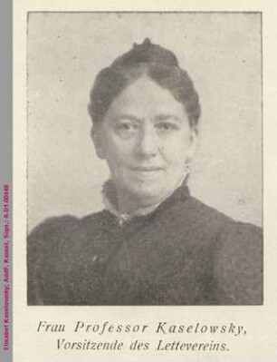 Porträt von Elisabet Kaselowsky
