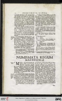 Numismata Regum Macedoniae