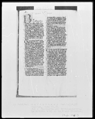 Psalterium iuxta Hebraeos — Initiale B (eatus vir), Folio 4recto
