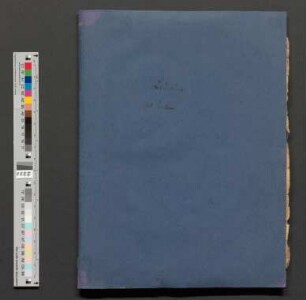 Ledwina, Arbeitsmanuskript, Fragment [1820 bis Winter 1825/26].