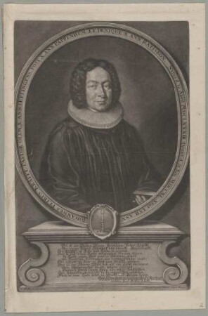 Bildnis des Iohannes Petrus Krafft