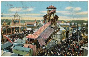 Leipzig: Gruss von der Leipziger Messe