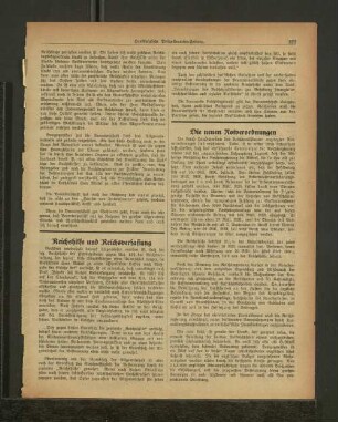Reichshilfe und Reichsverfassung