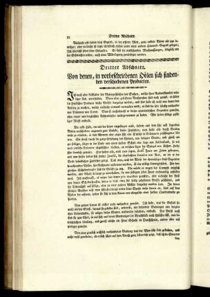 Dritter Abschnitt. Von denen in vorbeschriebenen Hölen, sich findenden verschiedenen Producten