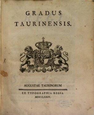 Gradus Taurinensis