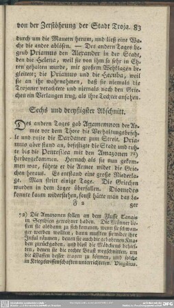 Sechs und dreyßigster Abschnitt