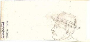 Walther, Conradin; u. a. Italien; Sammlung Conradin Walther: Band I, Nr. 138b - 192 (fol. 300 - 378) - Porträt (Ansicht)