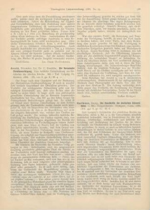 587-588 [Rezension] Arnold, Carl Franklin, Die Neronische Christenverfolgung
