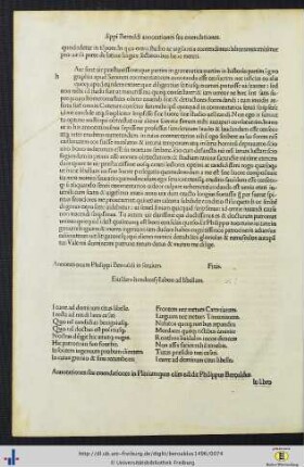 Eiusdem hendecasyllabon ad libellum