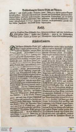 Ketsch – Klingelmünster