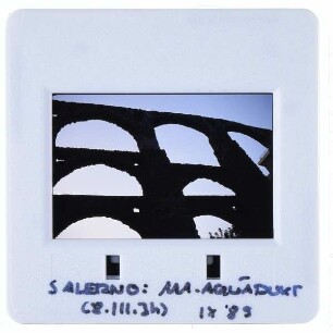 Salerno, Mittelalterliches Aquädukt