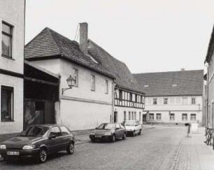 Straße, Mühlberg (Elbe)