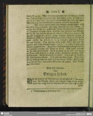 Das XX. Capitel. Vom Ewigen Leben