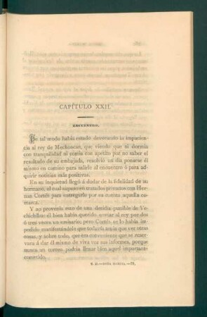 Capítulo XXII. - Encuentro.