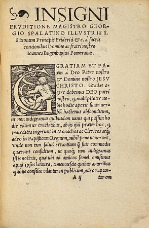 Indices quidam Ioannis Bugenhagii Pomerani in evangelia (ut vocant) Dominicalia : insuper usui temporum et Sanctorum totius anni servientia