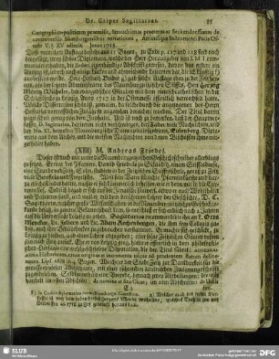 (XIII) M. Andreas Friedel