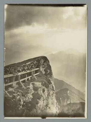 Auf dem Gipfel des Schafberges